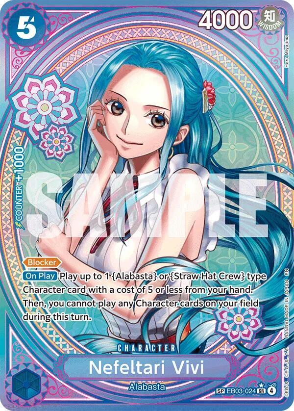 Nefeltari Vivi (024) (SP) - Extra Booster: One Piece Heroines Edition (EB-03)