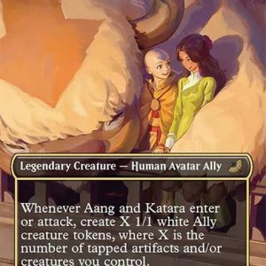 Aang and Katara Avatar: The Last Airbender Eternal