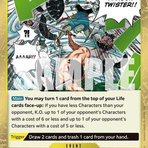 Black Rope Dragon Twister - Adventure on Kami's Island (OP15-EB04)