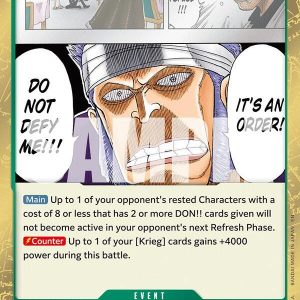 It's an Order! Do Not Defy Me!!! - Adventure on Kami's Island (OP15-EB04)