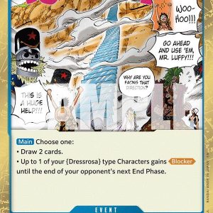 Go Ahead and Use 'Em, Mr. Luffy!!! - Adventure on Kami's Island (OP15-EB04)