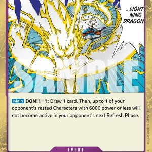 Lightning Dragon - Adventure on Kami's Island (OP15-EB04)