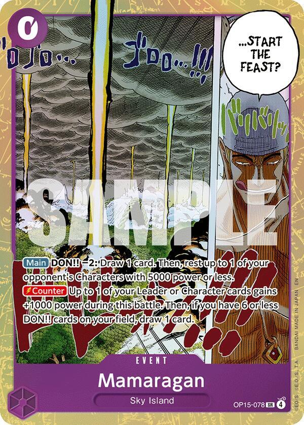 Mamaragan - Adventure on Kami's Island (OP15-EB04)