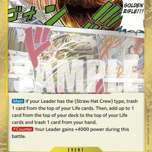 Gum-Gum Golden Rifle - Adventure on Kami's Island (OP15-EB04)