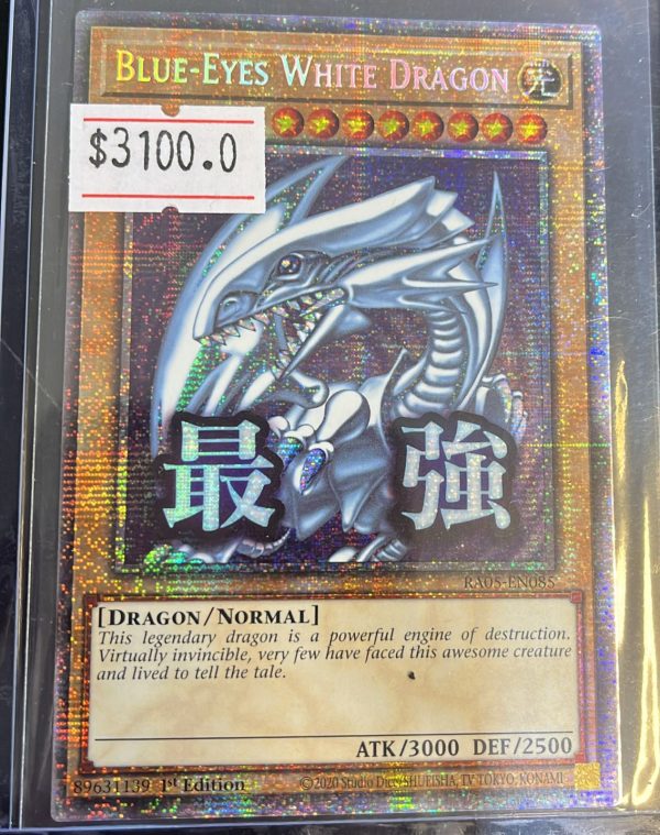 Dragon Rarity Blue-Eyes White Dragon - Rarity Collection 5 (RA05) - MONSTER SPRIM
