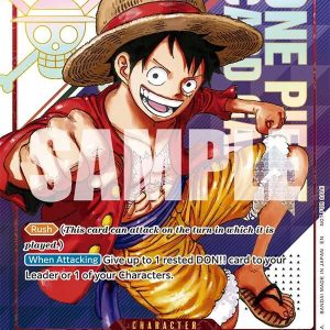 Monkey.D.Luffy 3rd Anniversary Treasure Campaign Pack (SR) OPPR One Piece Promotion Cards Inglés
