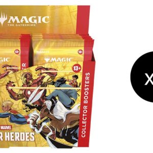 Marvel Super Heroes - Collector Booster Display Case - Marvel Super Heroes (MSH)