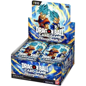 Dragon Ball Fusion World Cross Force FB10 Caja con 24 en ingles