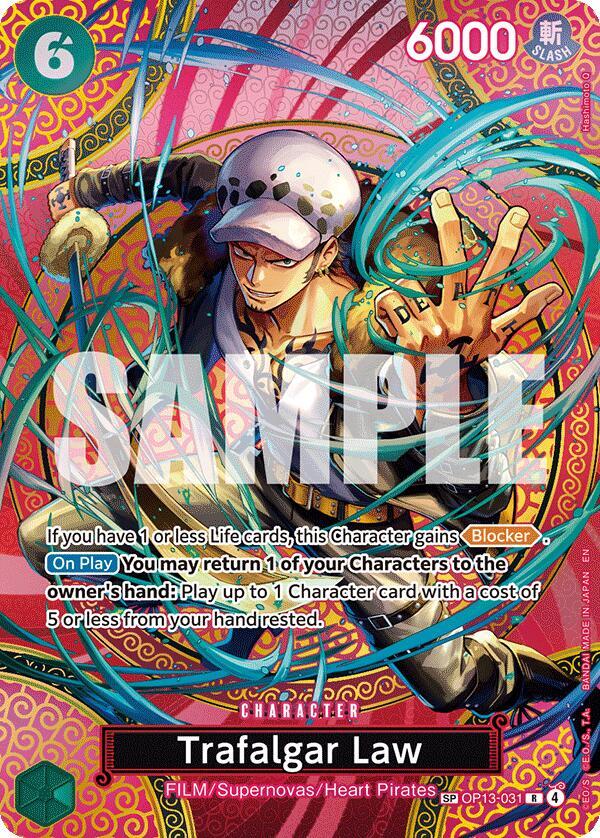 Trafalgar Law (SP) OP15/EB04 Adventure on Kami´s Island Inglés