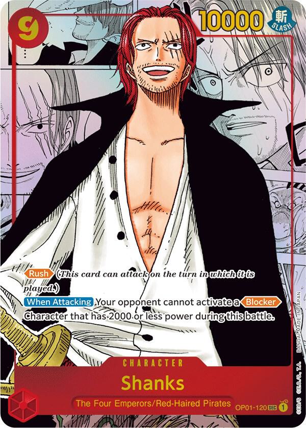 Shanks (Parallel) (Manga) (Alternate Art) - Romance Dawn (OP01)