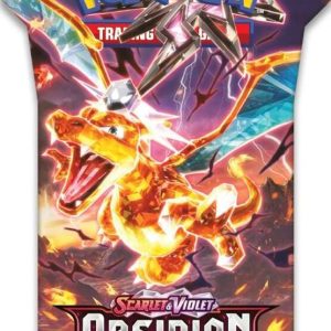Obsidian Flames Sleeved Booster Pack - SV03: Obsidian Flames ESPAÑOL