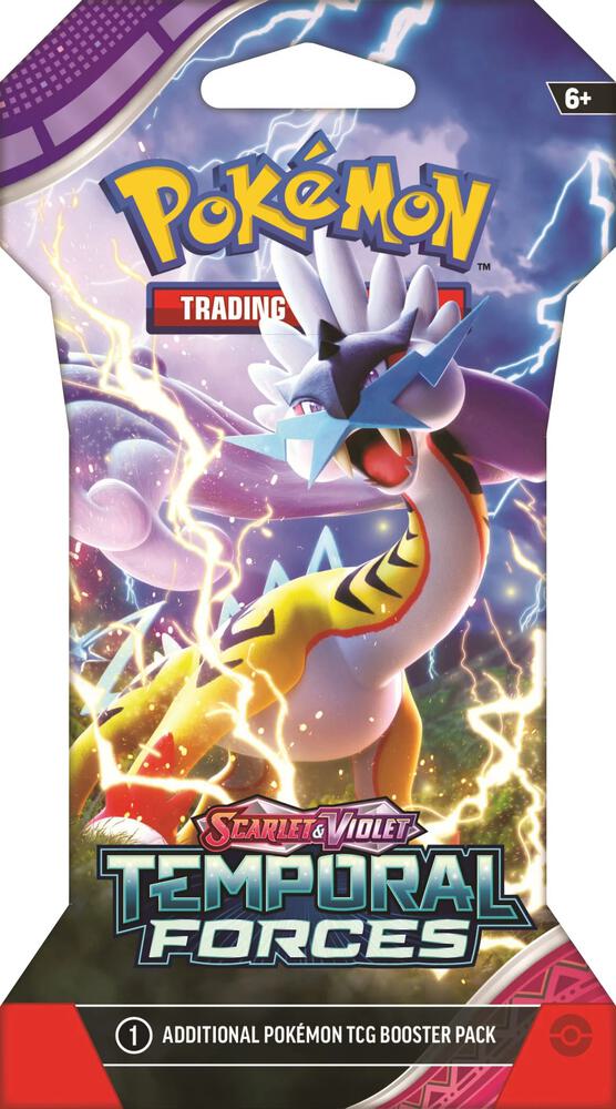 Temporal Forces Sleeved Booster Pack - SV05: Temporal Forces ESPAÑOL