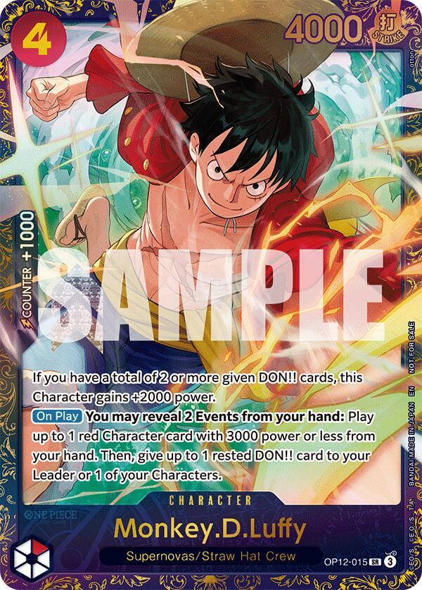 Monkey.D.Luffy (Treasure Cup 2025) - One Piece Promotion Cards (OP-PR)