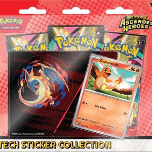 Mega Evolution: Ascended Heroes Tech Sticker Collection - Charmander - ME: Ascended Heroes ESPAÑOL