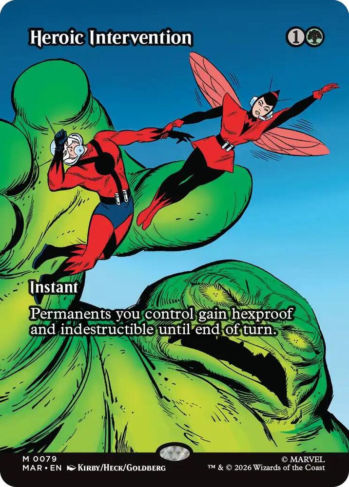 Heroic Intervention (0079) (Borderless) - Marvel Universe Eternal-Legal (MAR)