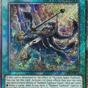Radiant Typhoon Vision (Platinum Secret Rare) - Rarity Collection 5 (RA05)