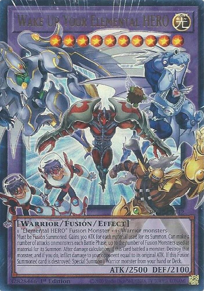 Wake Up Your Elemental HERO - Rarity Collection 5 (RA05)