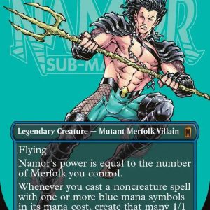 Namor the Sub-Mariner (Borderless) (0362) - Marvel Super Heroes (MSH)