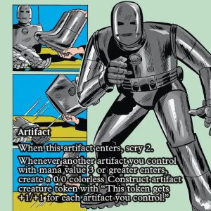 Simulacrum Synthesizer (Borderless) - Marvel Universe Eternal-Legal (MAR)