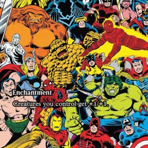 Anthem of Champions (Borderless) - Marvel Universe Eternal-Legal (MAR)