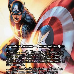 Captain America, First Avenger (Borderless) - Marvel Universe Eternal-Legal (MAR)