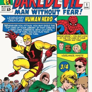 Daredevil, Man Without Fear (Borderless) (0398) - Marvel Super Heroes (MSH)