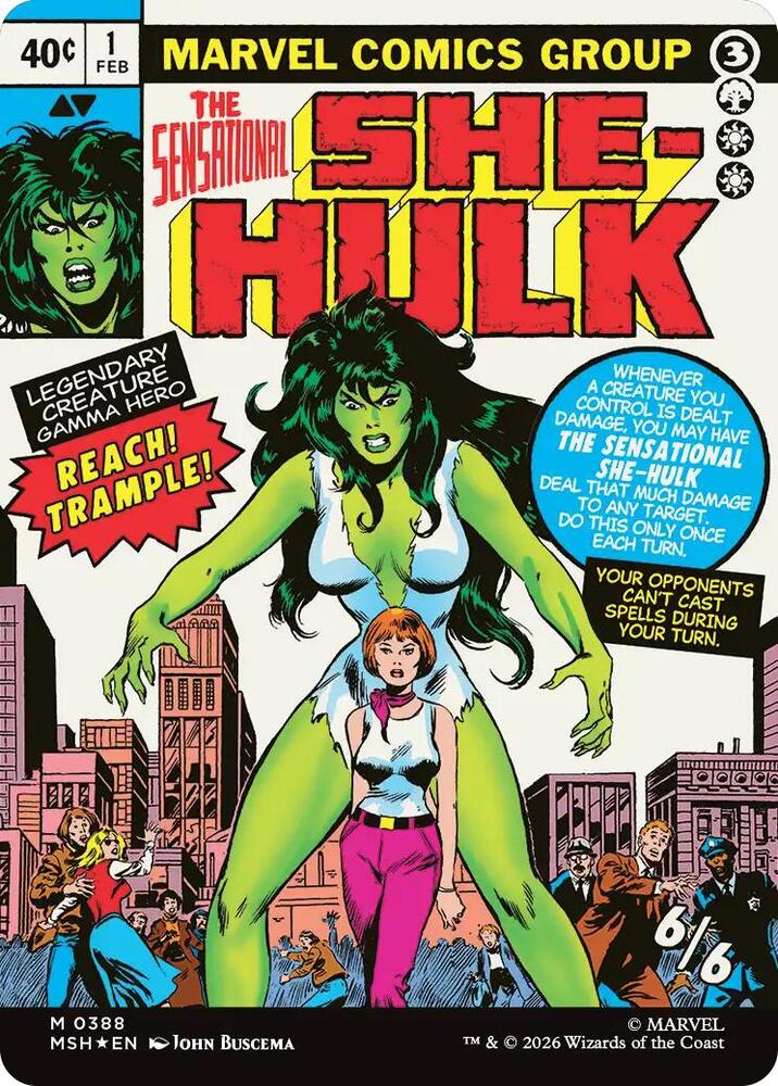 Jennifer Walters (Borderless) (0388) - Marvel Super Heroes (MSH)