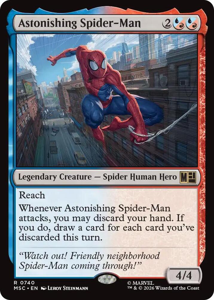 Astonishing Spider-Man - Commander: Marvel Super Heroes (MSC)