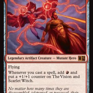 The Vision and Scarlet Witch - Commander: Marvel Super Heroes (MSC)