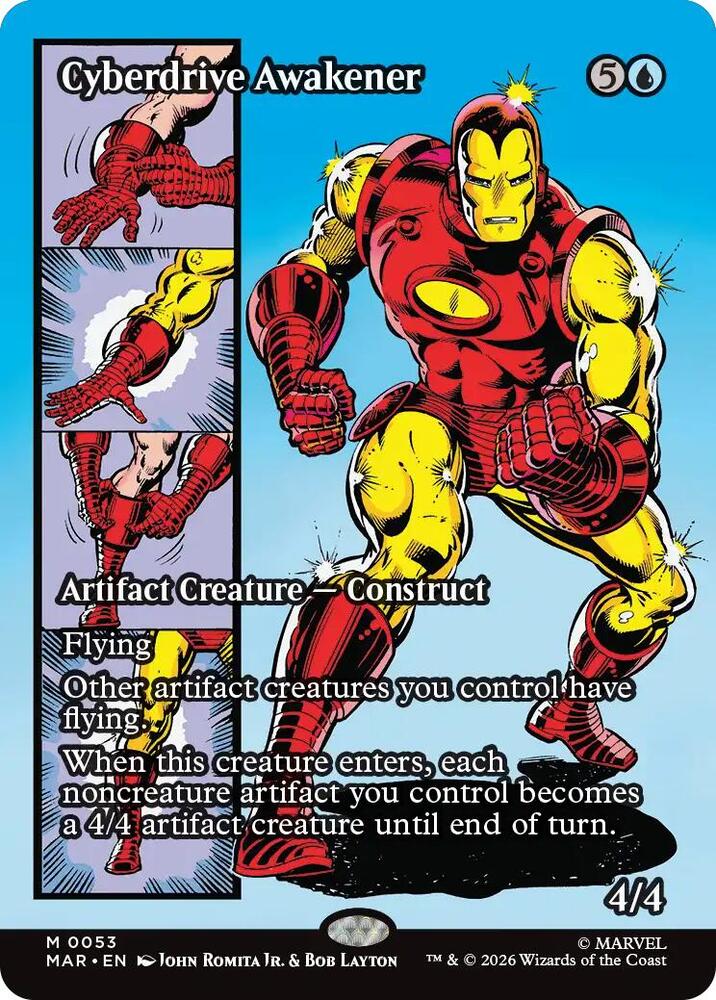 Cyberdrive Awakener (Borderless) - Marvel Universe Eternal-Legal (MAR)