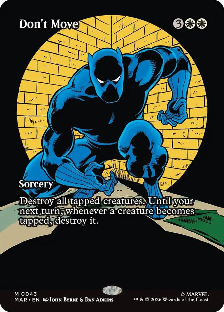 Don't Move (Borderless) - Marvel Universe Eternal-Legal (MAR)