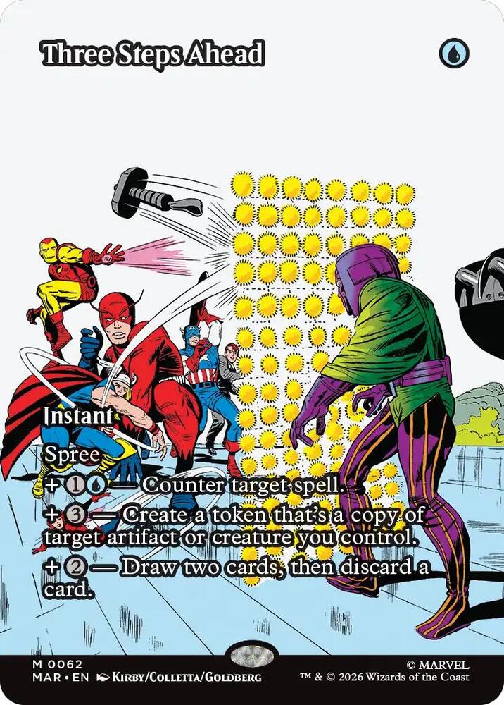 Three Steps Ahead (Borderless) - Marvel Universe Eternal-Legal (MAR)