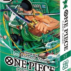 Starter Deck 32: GREEN Roronoa Zoro - Starter Deck 32: GREEN Roronoa Zoro (ST-32) PREVENTA