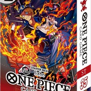 Starter Deck 35: RED/BLACK Sabo - Starter Deck 35: RED/BLACK Sabo (ST-35) PREVENTA