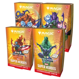 MTG: Marvel Super Heroes - Commander Decks - Collector's Edition (Set de 4)