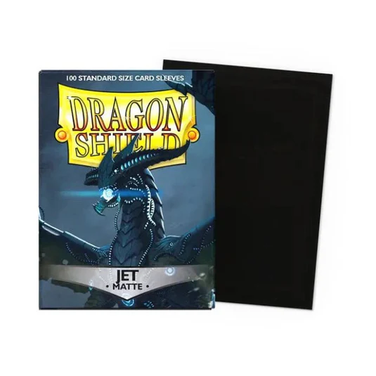 Dragon Shield Standard Size Matte Jet 100 Sleeves