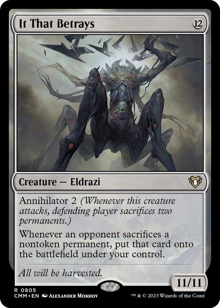 It That Betrays - Commander Masters (CMM)