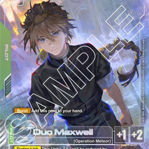Duo Maxwell (R+) - Newtype Rising (GD01)