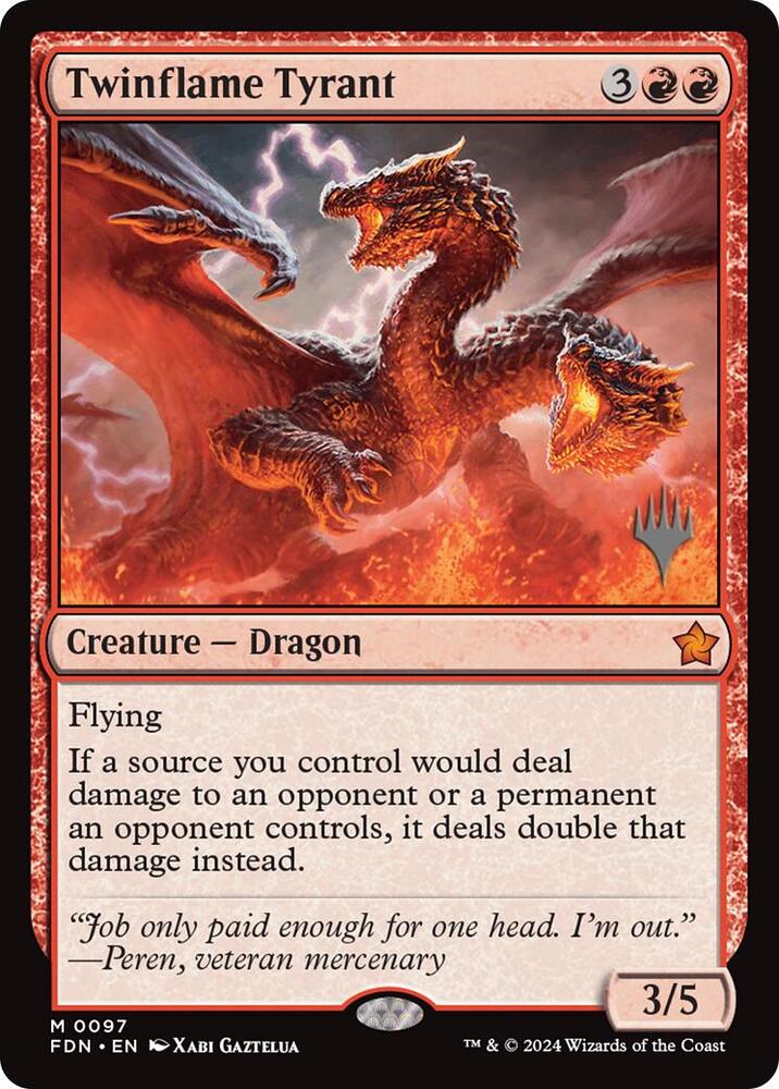Twinflame Tyrant - Promo Pack: Edge of Eternities (PPEOE)