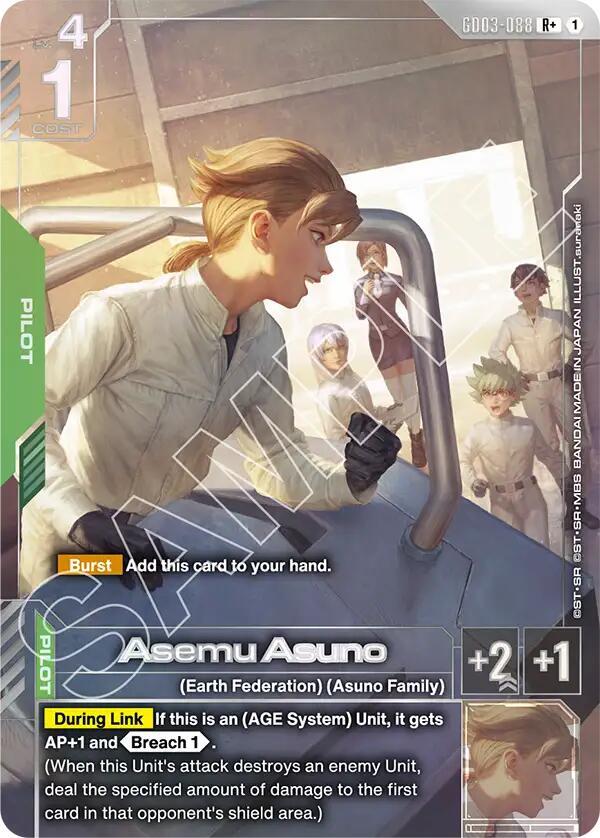 Asemu Asuno (R+) - Steel Requiem (GD03)
