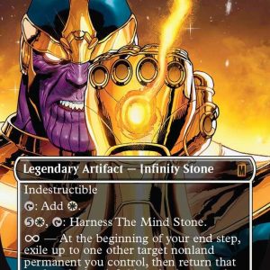 The Mind Stone (Borderless) - Marvel Super Heroes (MSH)