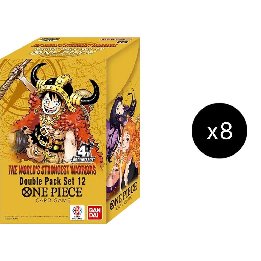 Double Pack Set Vol. 12 Display - The World's Strongest Warriors (OP17)