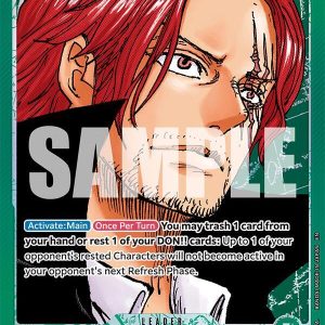 Shanks (020) (Alternate Art) - The World's Strongest Warriors (OP17)