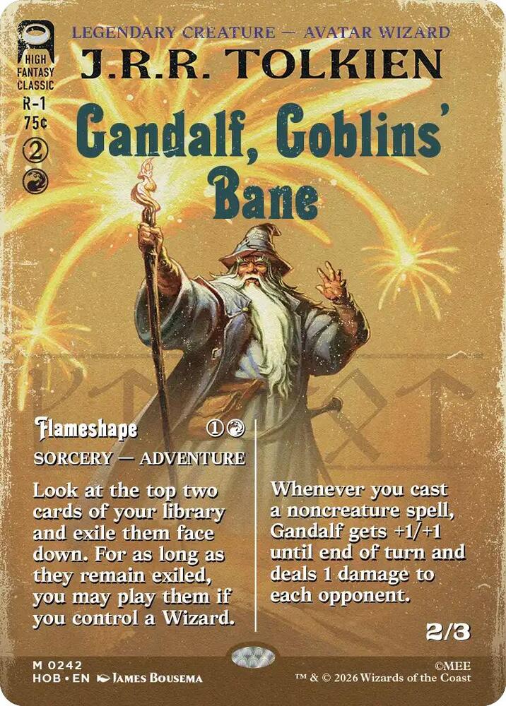 Gandalf, Goblins' Bane (Borderless) - The Hobbit (HOB)