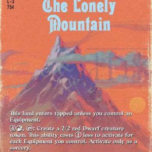 The Lonely Mountain (Borderless) - The Hobbit (HOB)