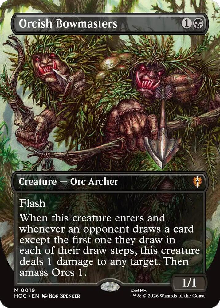 Orcish Bowmasters (Borderless) - The Hobbit: Eternal-Legal (HOC)