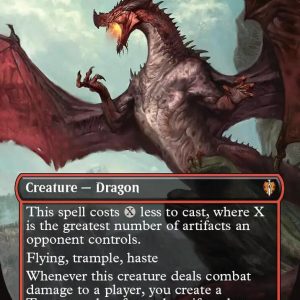 Cavern-Hoard Dragon (Borderless) - The Hobbit: Eternal-Legal (HOC)