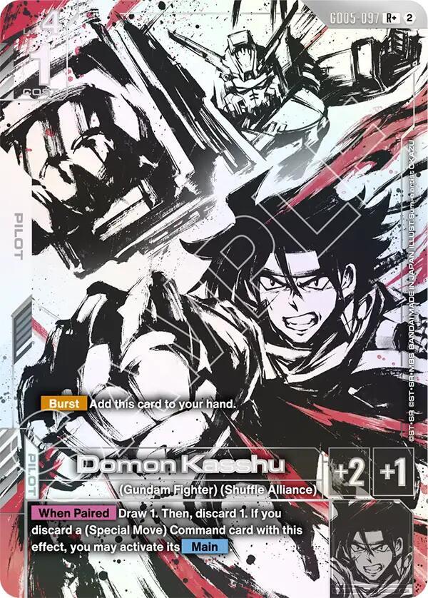Domon Kasshu (R+) - Freedom Ascension (GD05)