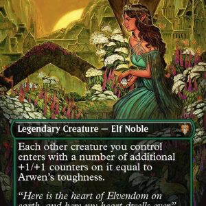 Arwen, Weaver of Hope (Borderless) - The Hobbit: Eternal-Legal (HOC)