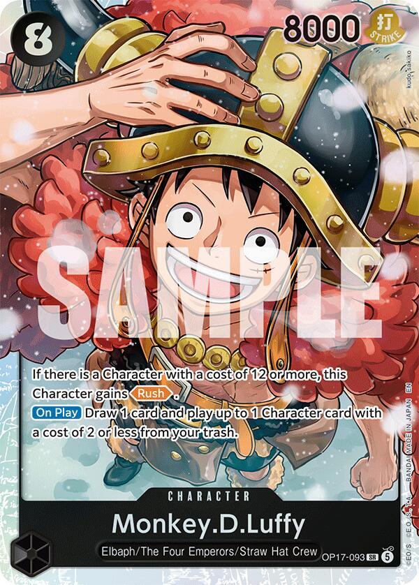 Monkey.D.Luffy (093) - The World's Strongest Warriors (OP17)